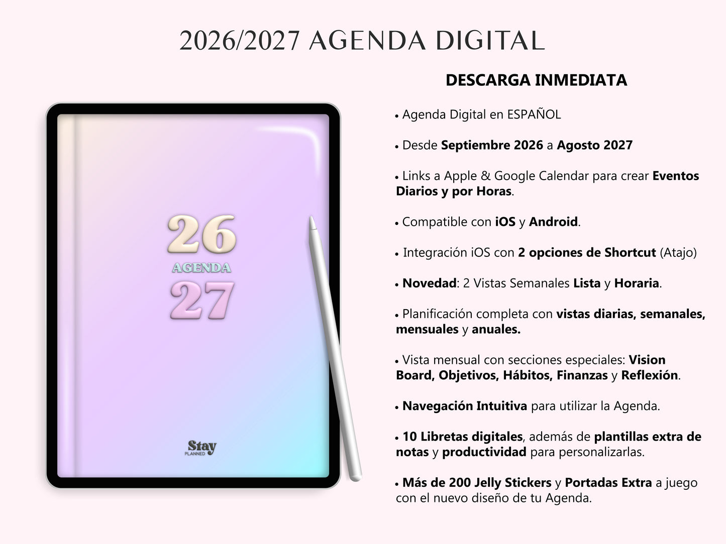 2026 - 2027 Digital Agenda (Spanish)