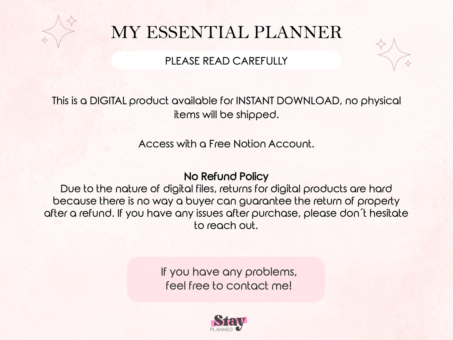My Essential Planner ✦ Notion Template ✦ Boost Your Productivity