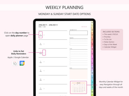 2026 Digital Planner (Inglés)