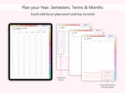 Teacher Digital Planner 2025 - 2026 (INGLÉS)