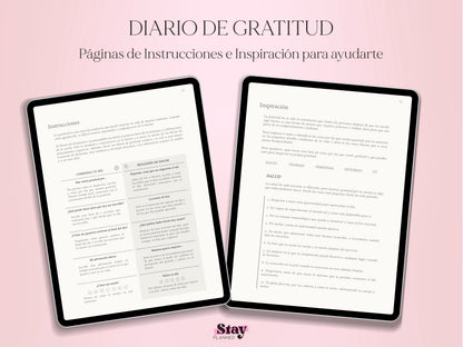 Diario de Gratitud Digital en Español