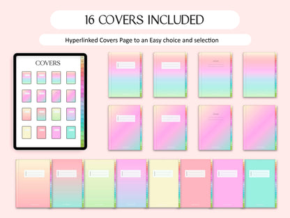 Libreta Digital 20 Secciones + Digital Stickers Notes