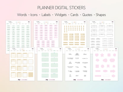 PLANNER DIGITAL STICKERS