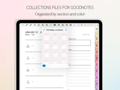 PLANNER DIGITAL STICKERS