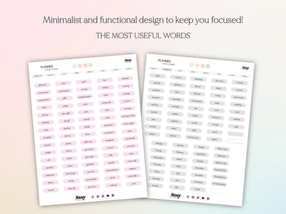 PLANNER DIGITAL STICKERS