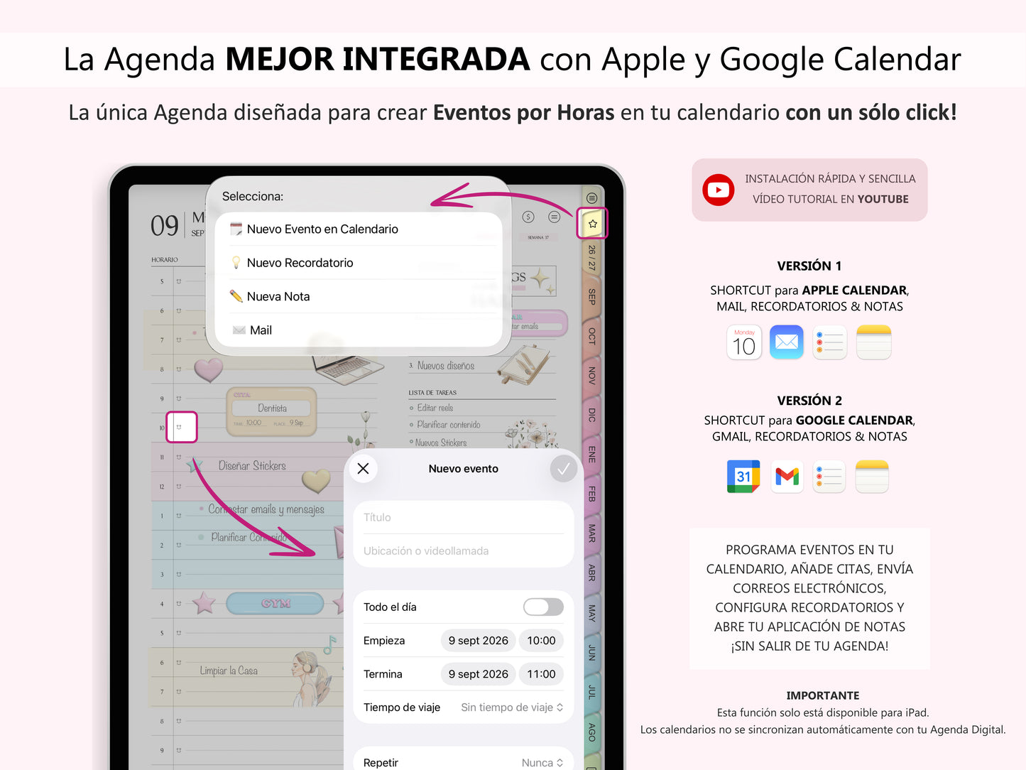 2026 - 2027 Digital Agenda (Spanish)