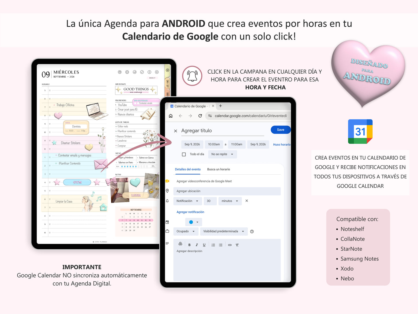 2026 - 2027 Digital Agenda (Spanish)