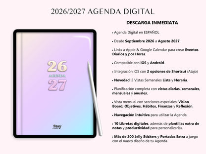 2026 - 2027 Digital Agenda (Spanish)