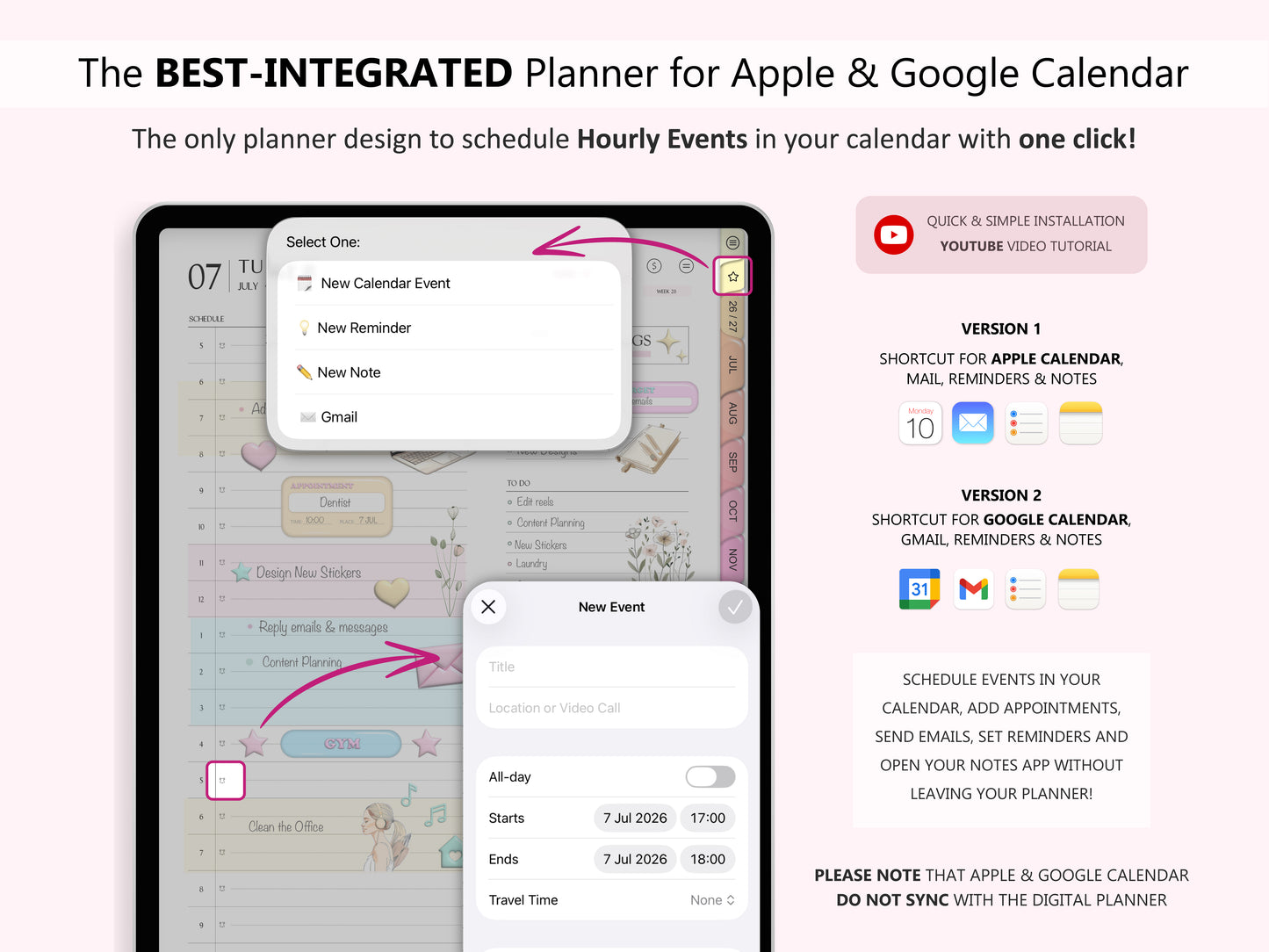 2026-2027 Digital Planner (Inglés)