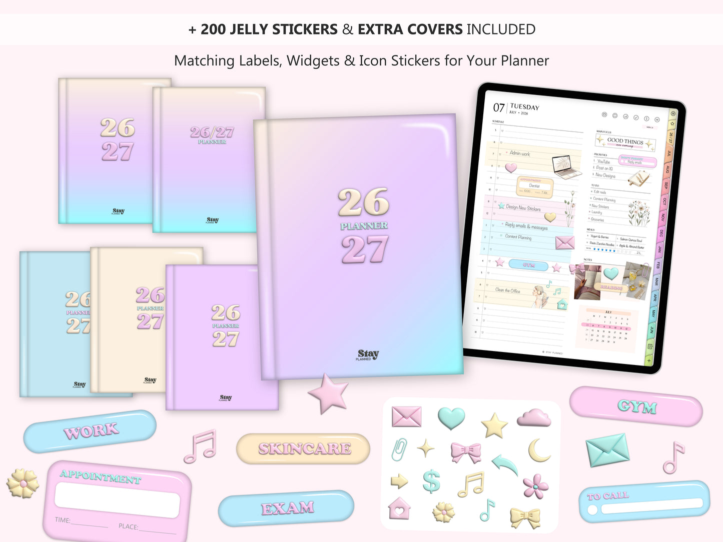 2026-2027 Digital Planner (Inglés)