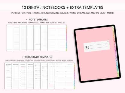 2026-2027 Digital Planner (Inglés)