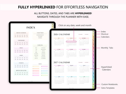 2026-2027 Digital Planner (Inglés)