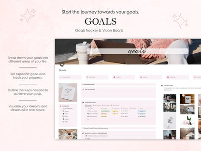 My Essential Planner ✦ Notion Template ✦ Boost Your Productivity